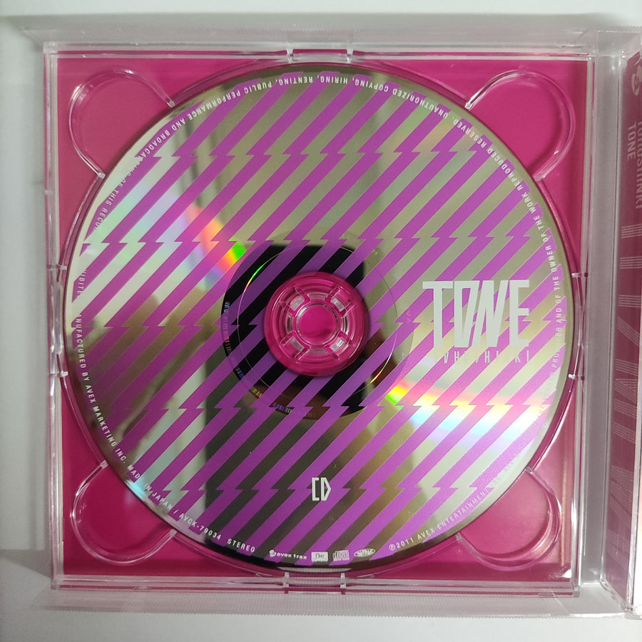 ซีดี Tohoshinki - Tone (CD) (VG+) (1CD) (1DVD)