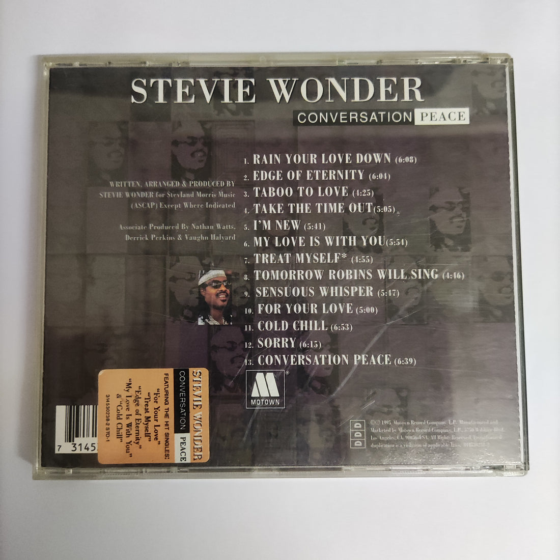 ซีดี Stevie Wonder - Conversation Peace (CD) (VG+)