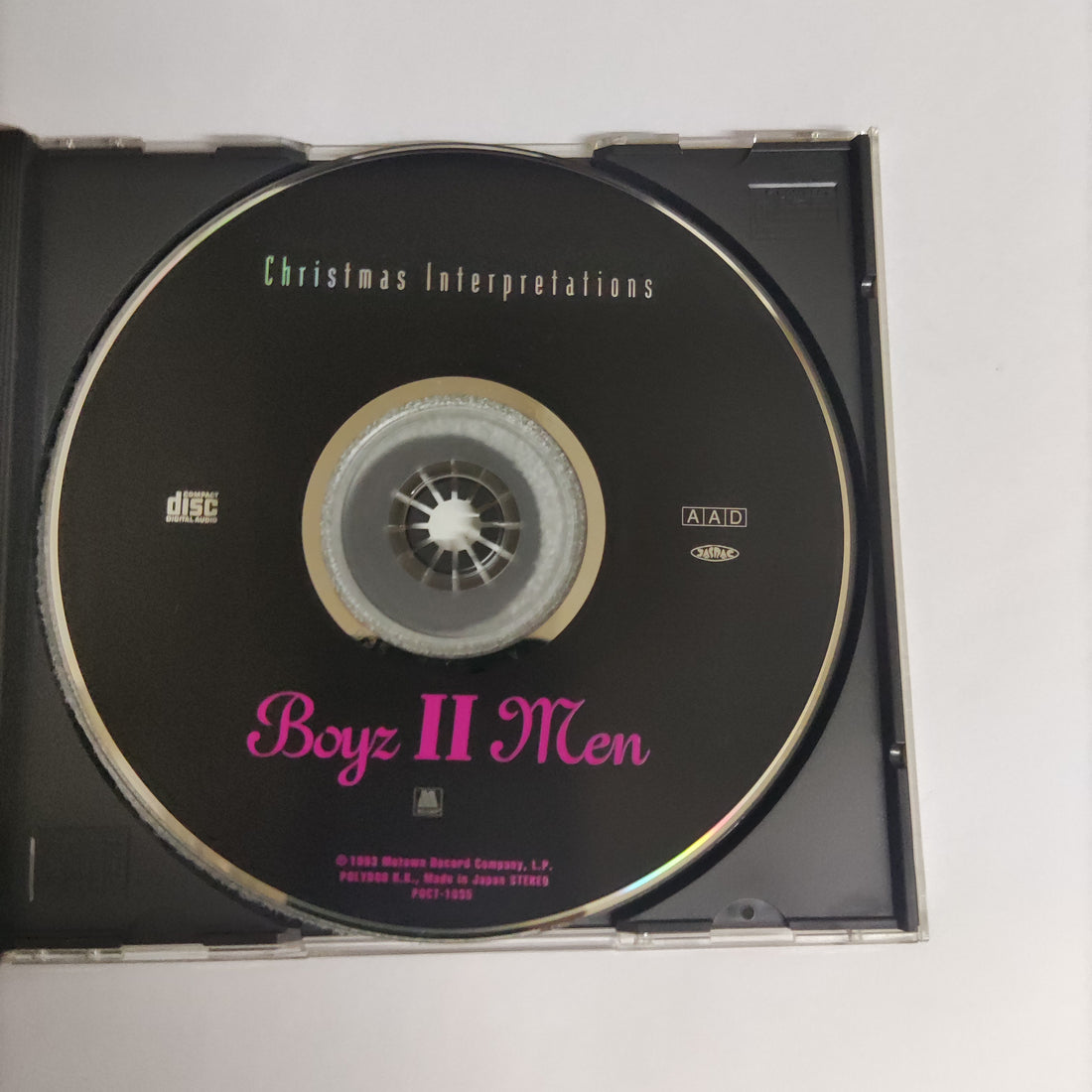 ซีดี Boyz II Men - Christmas Interpretations CD VG+