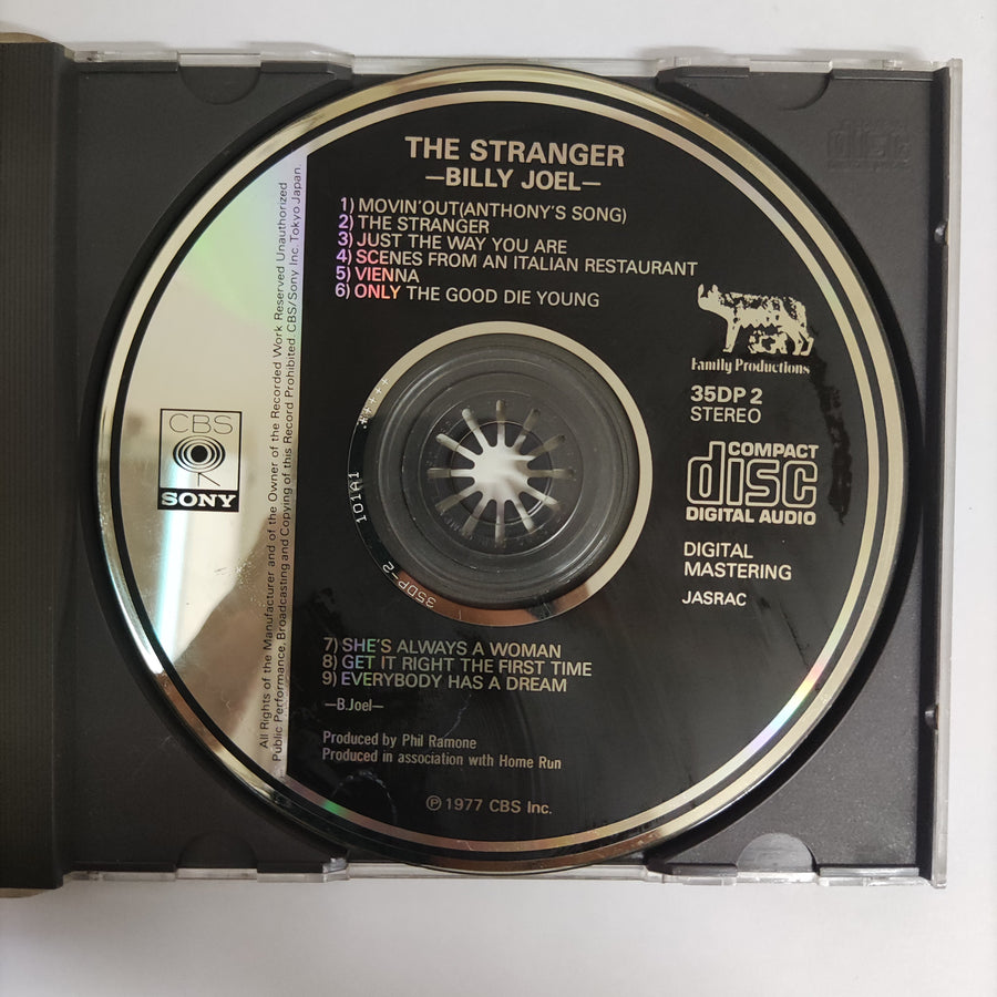 ซีดี Billy Joel - The Stranger CD VG