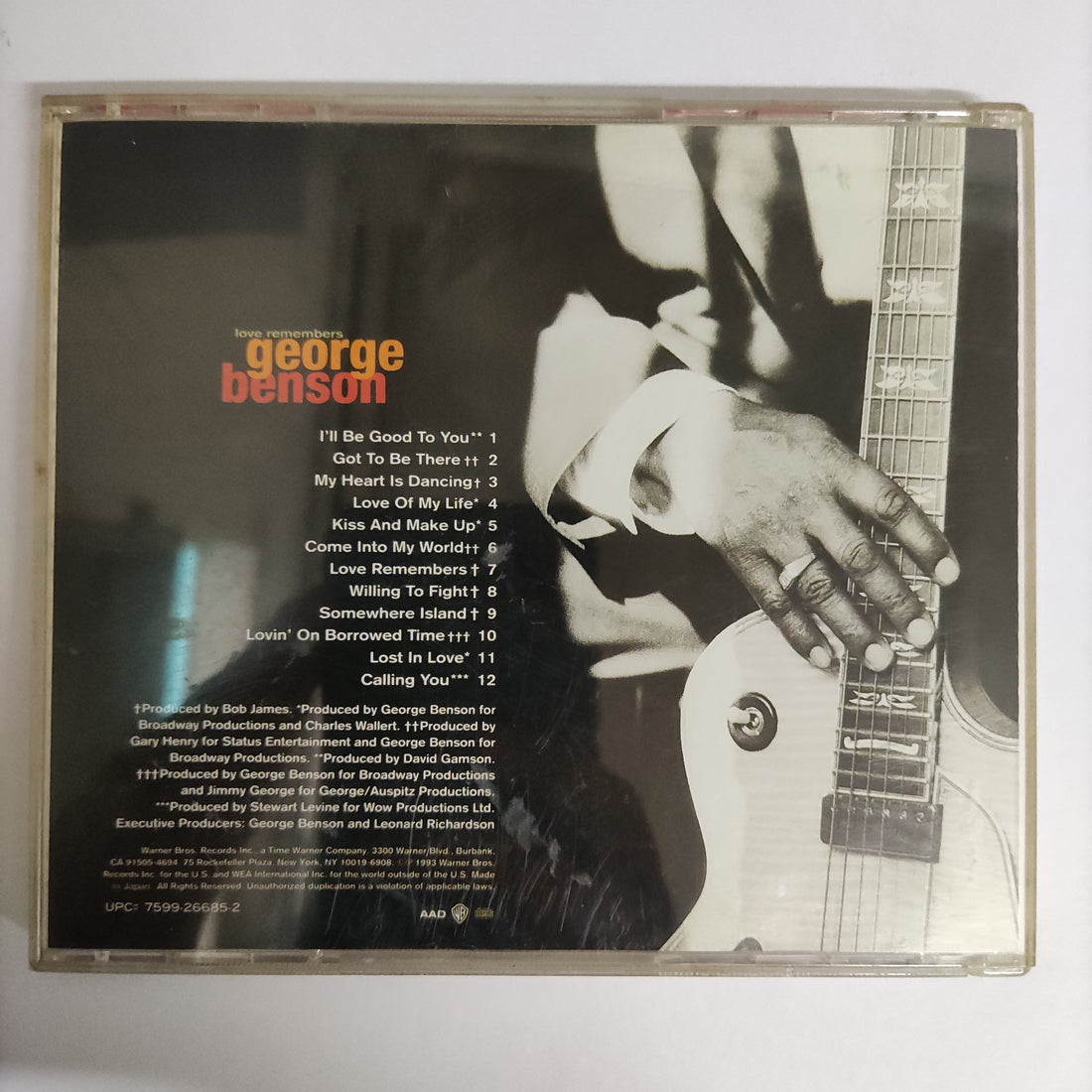 ซีดี George Benson - Love Remembers CD G+