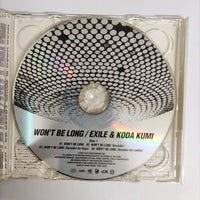 ซีดี Exile & Kumi Koda - Won't Be Long CD VG+ 1CD 1DVD