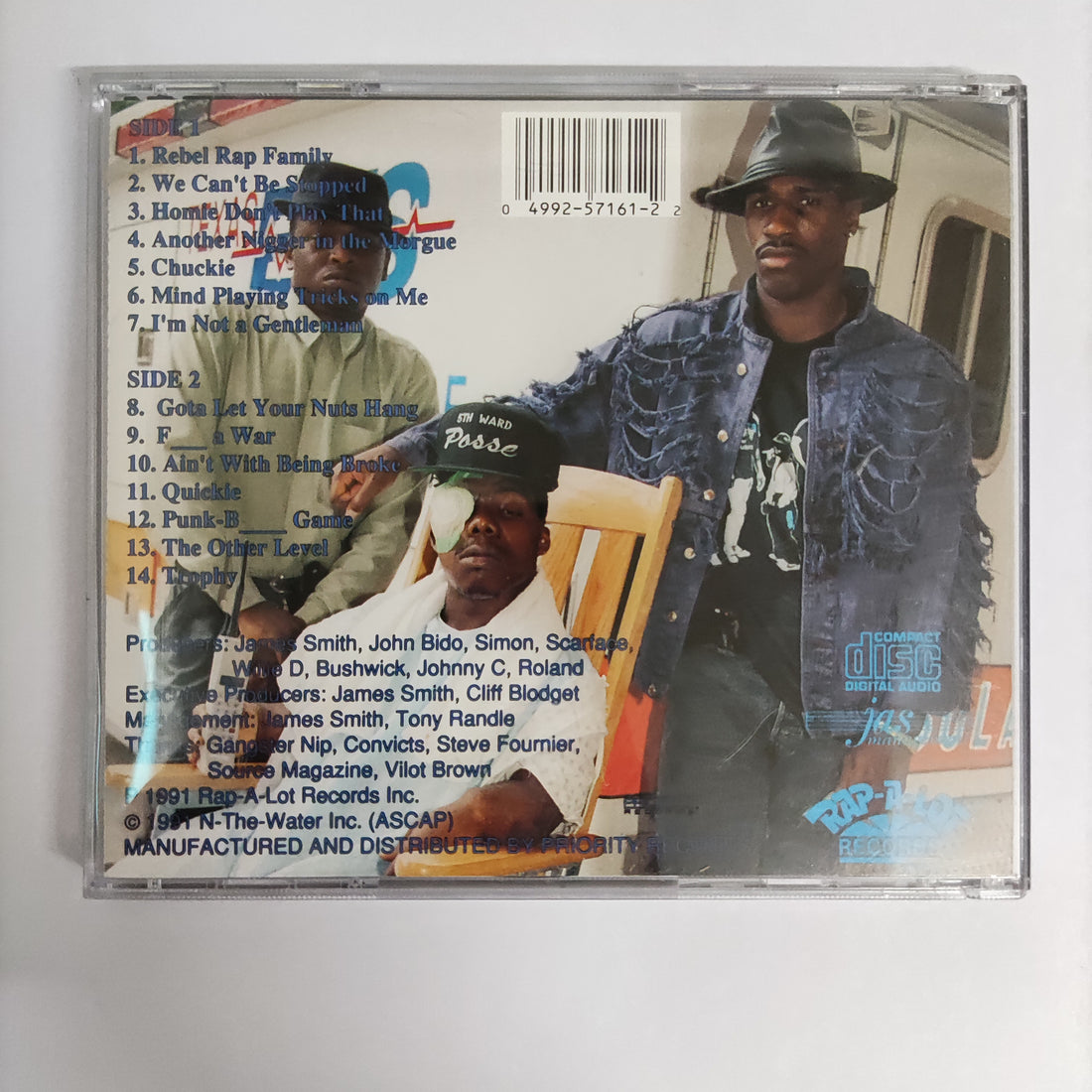 ซีดี Geto Boys - We Can't Be Stopped CD VG+