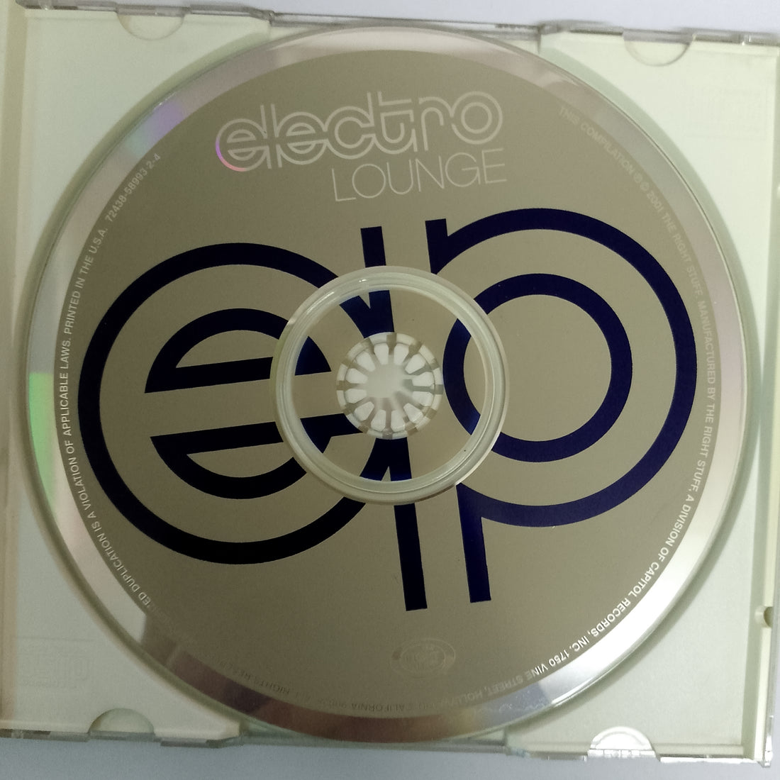 ซีดี Various - Electro Lounge 3 Track EP CD VG+