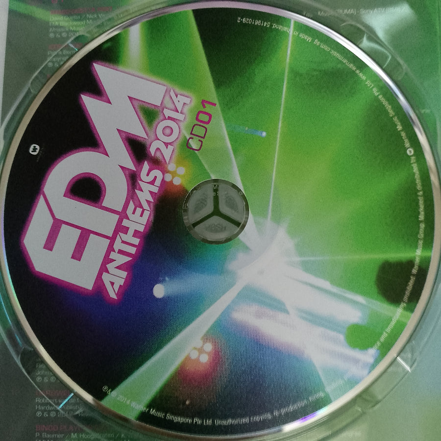 ซีดี Various - EDM Anthems 2014 CD VG+