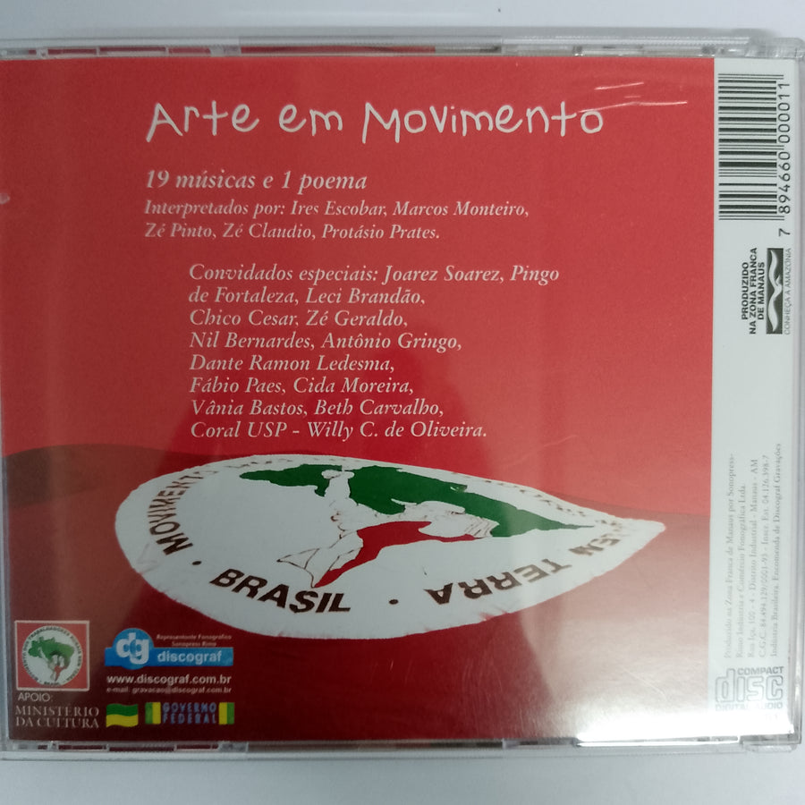 ซีดี Various - Arte Em Movimento (CD) (VG+)