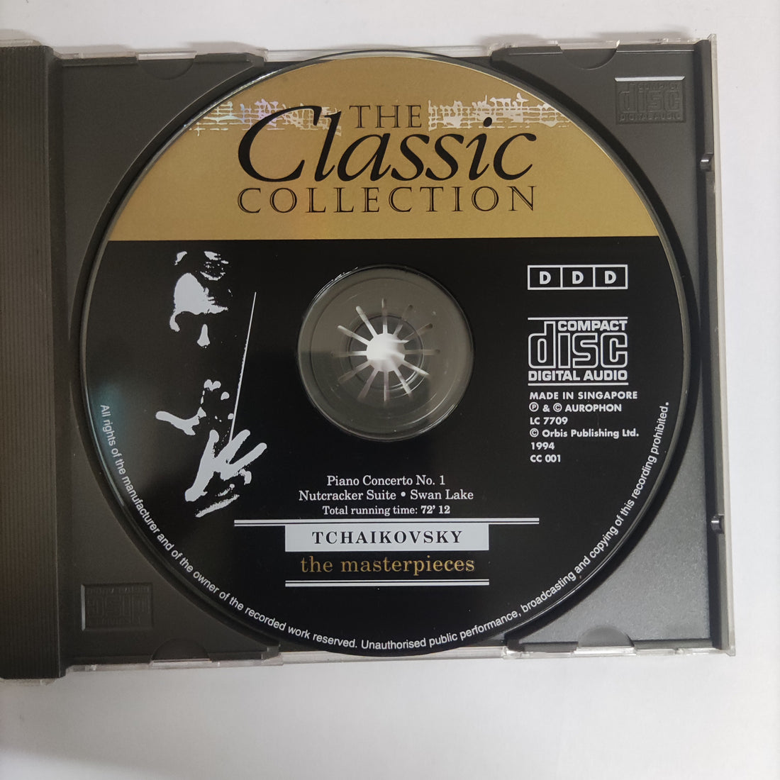 ซีดี Pyotr Ilyich Tchaikovsky - The Masterpieces (CD) (VG+)