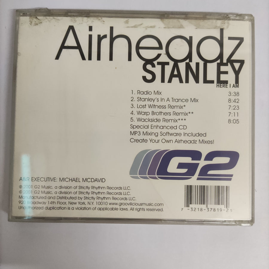 ซีดี Airheadz - Stanley Here I Am CD VG+