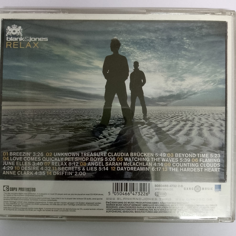 ซีดี Blank & Jones - Relax CD VG+