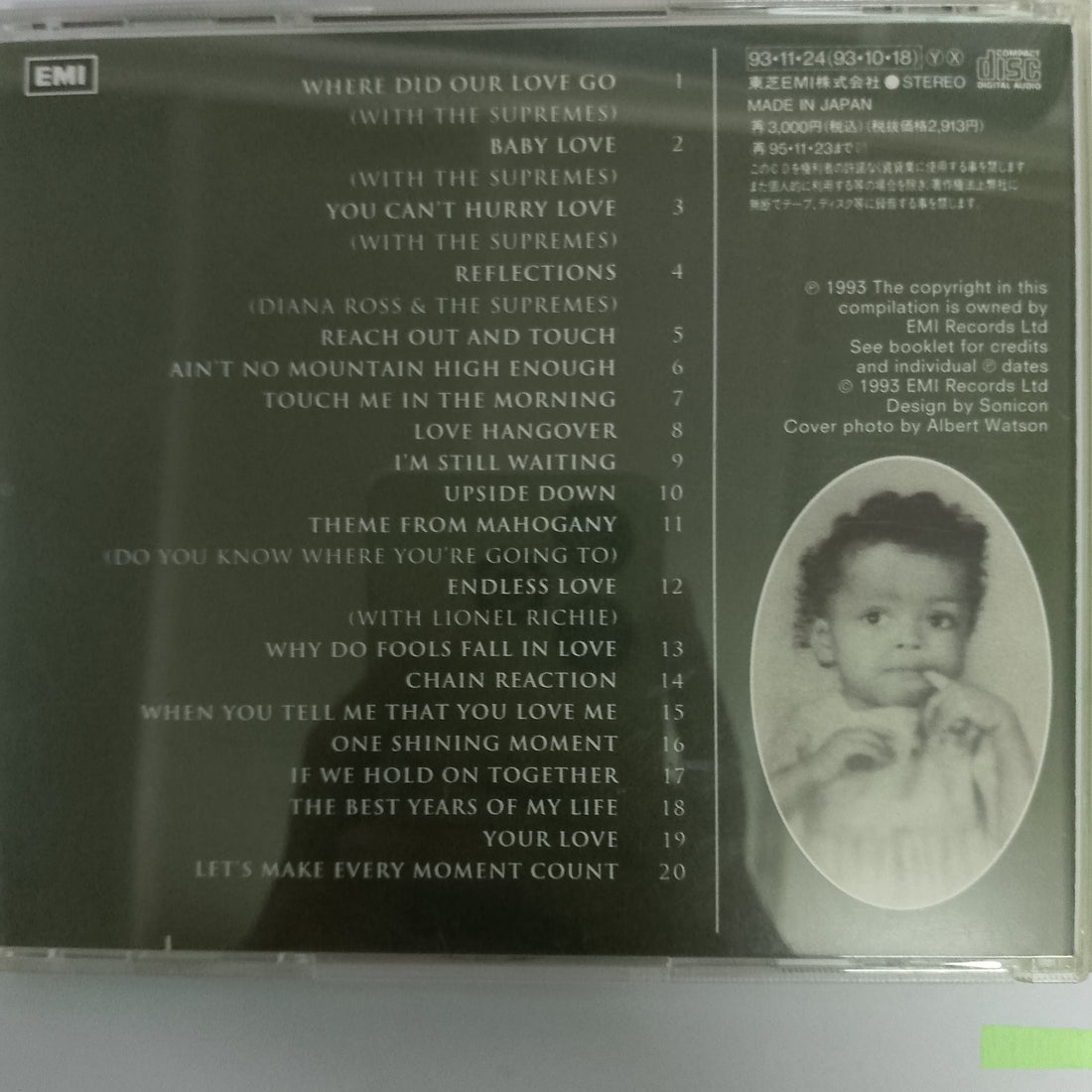 ซีดี Diana Ross = Diana Ross - One Woman - The Ultimate Collection = ワン・ウーマン～ダイアナ・ロス・コレクション～ CD VG+