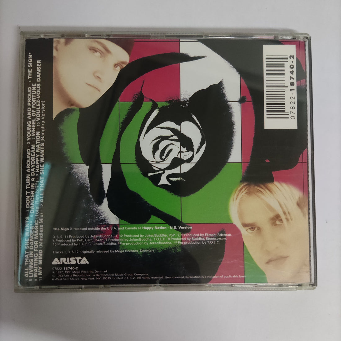 ซีดี Ace Of Base - The Sign CD VG+