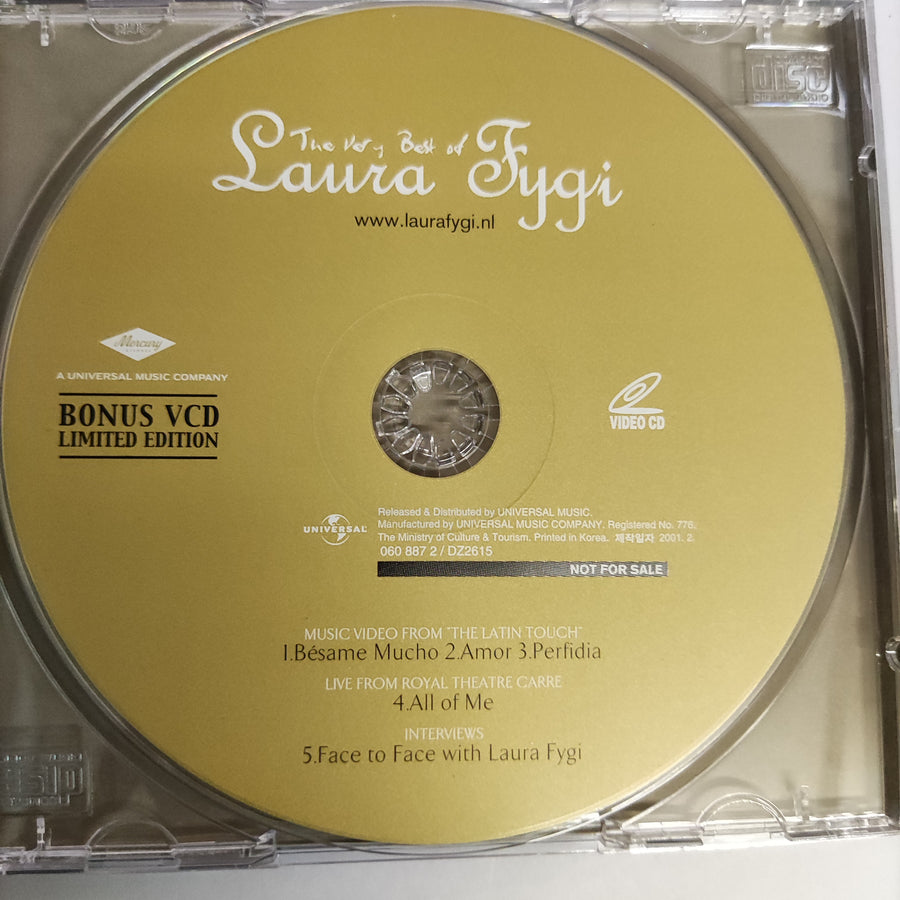 ซีดี Laura Fygi - The Best Of Laura Fygi CD VG+ 2CDs