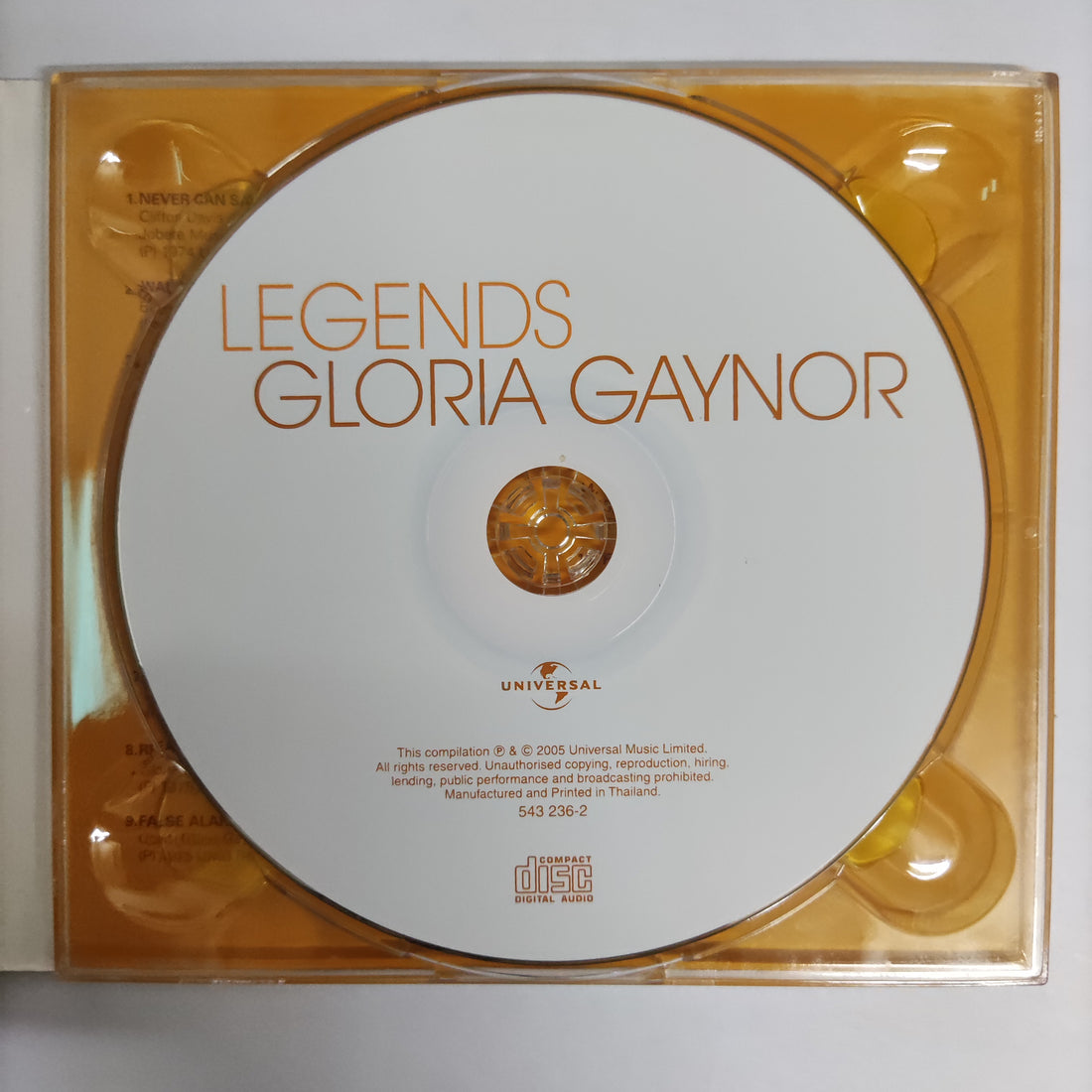 ซีดี Gloria Gaynor - Gloria Gaynor CD VG+