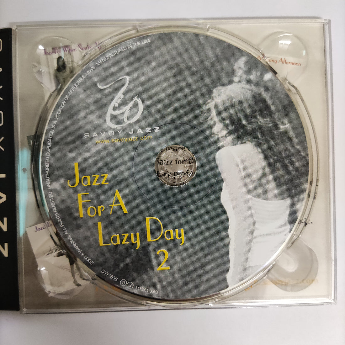 ซีดี Various - Jazz For A Lazy Day CD VG+ 2CDs