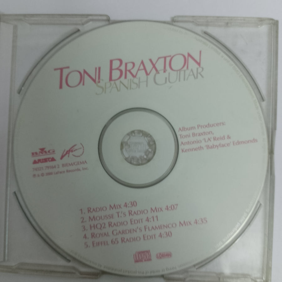 ซีดี Toni Braxton - Spanish Guitar The Remixes CD VG+