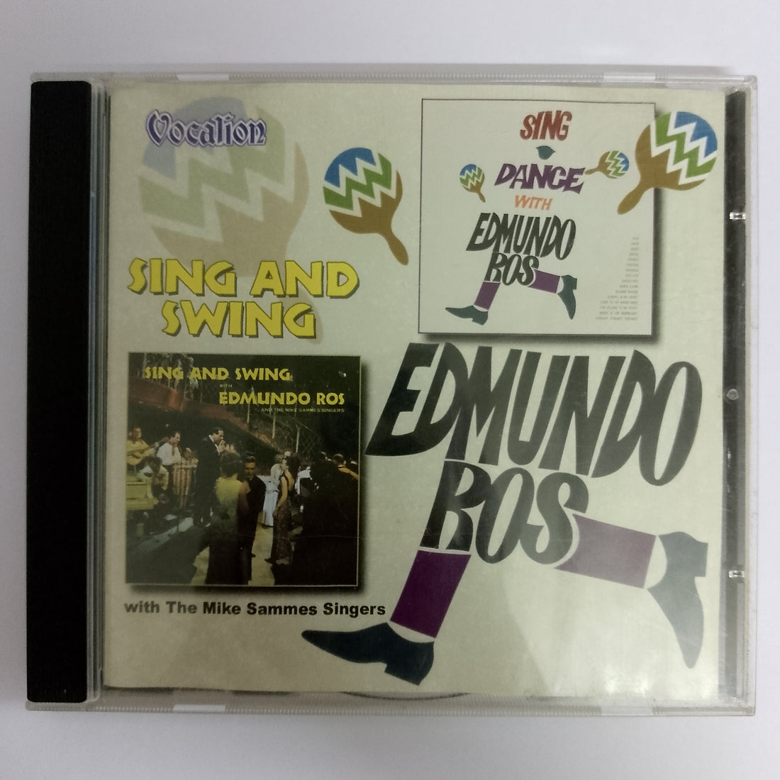 ซีดี Edmundo Ros & His Orchestra - Sing And Swing / Sing & Dance CD VG+