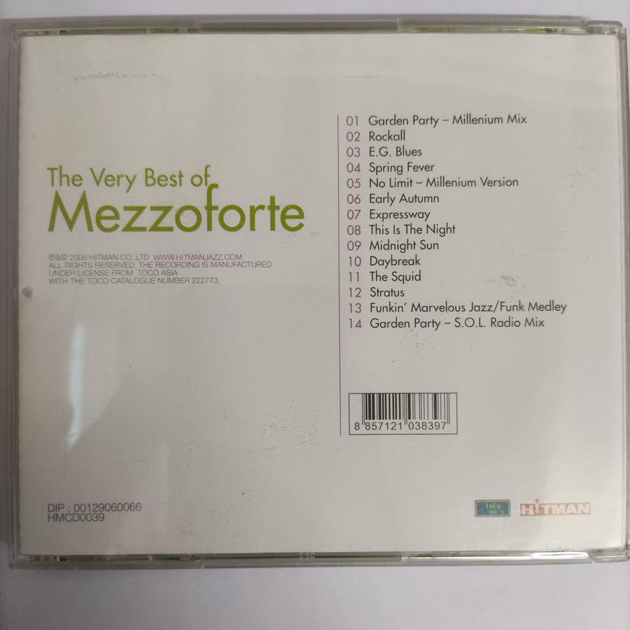 ซีดี Mezzoforte - The Very Best Of (CD) (NM or M-)