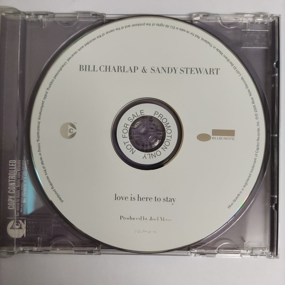 ซีดี Sandy Stewart 2 , Bill Charlap - Love Is Here To Stay CD VG+