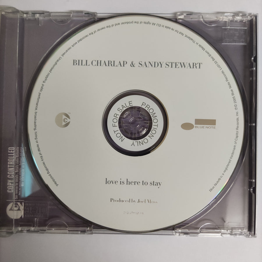 ซีดี Sandy Stewart (2), Bill Charlap - Love Is Here To Stay (CD) (VG+)