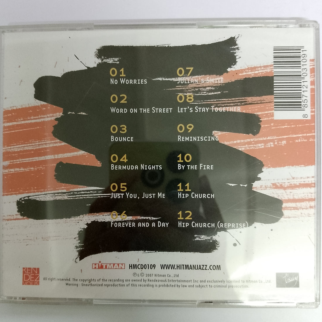 ซีดี Tom Braxton - Bounce CD VG