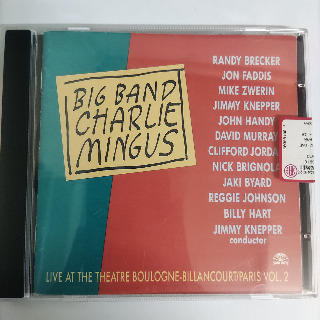 ซีดี Mingus Big Band - Live At The Theatre Boulogne-Billancourt, Paris Vol. 2 (CD) (NM or M-)