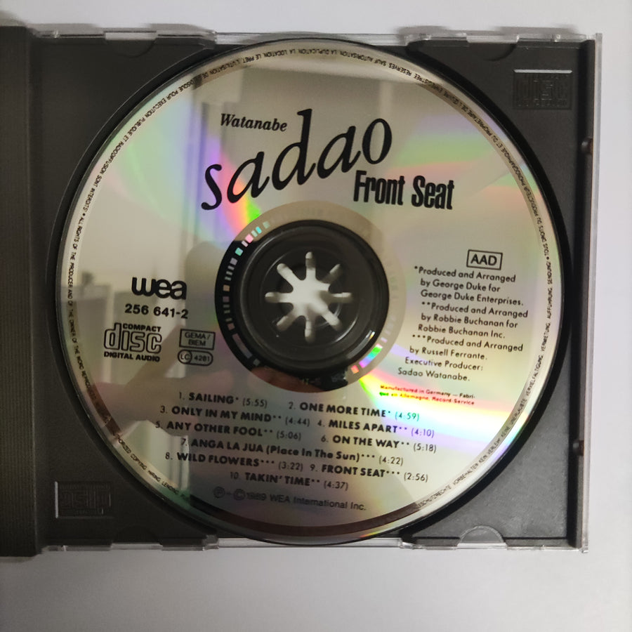 ซีดี Sadao Watanabe - Front Seat (CD) (VG+)