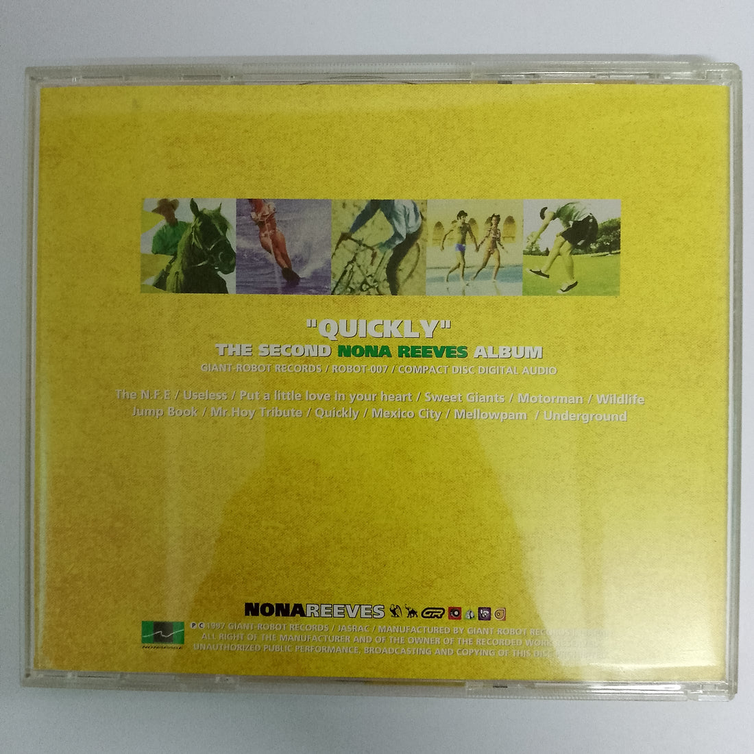 ซีดี Nona Reeves - Quickly CD VG+