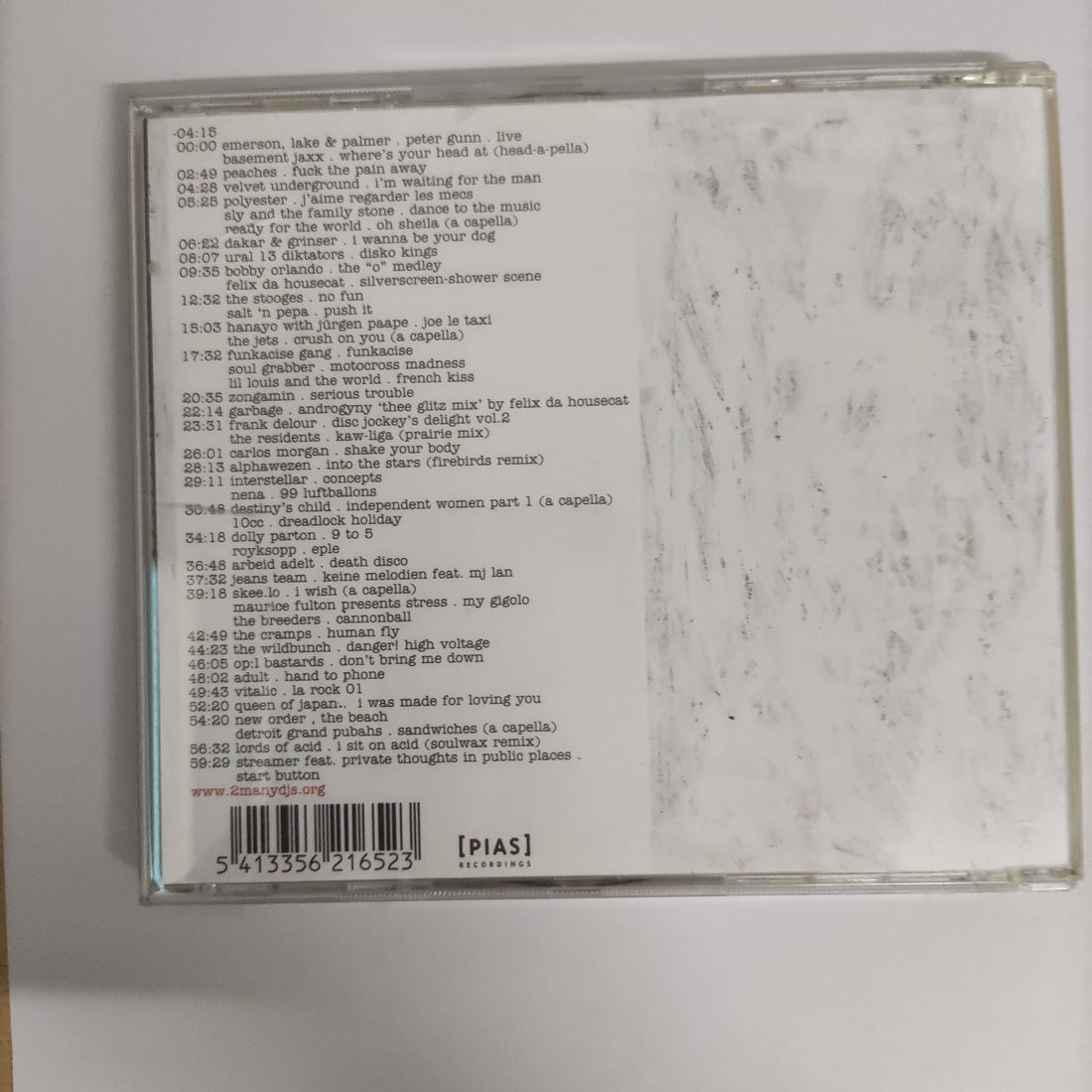 ซีดี 2 Many DJ's - As Heard On Radio Soulwax Pt. 2 CD VG+