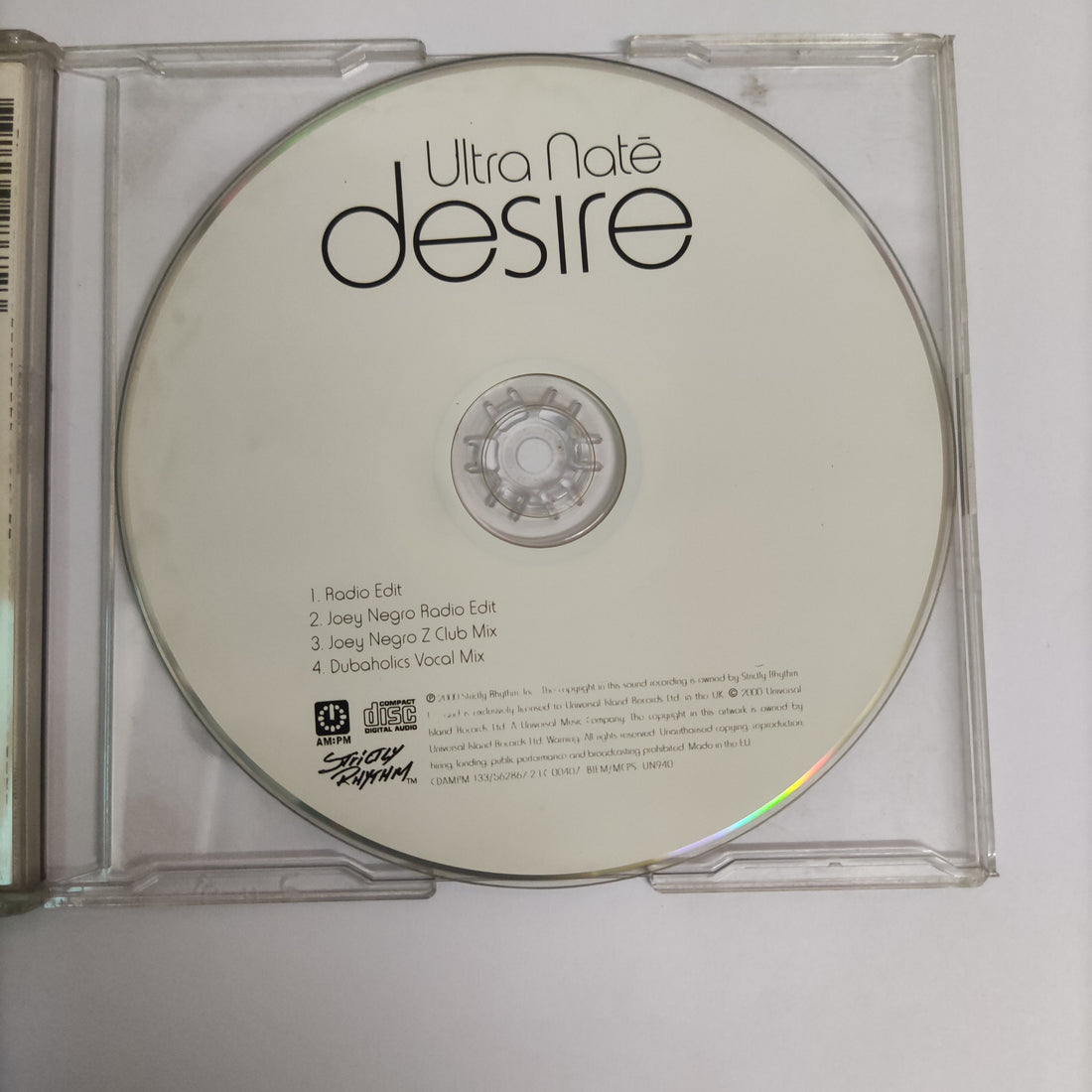 ซีดี Ultra Naté - Desire CD VG