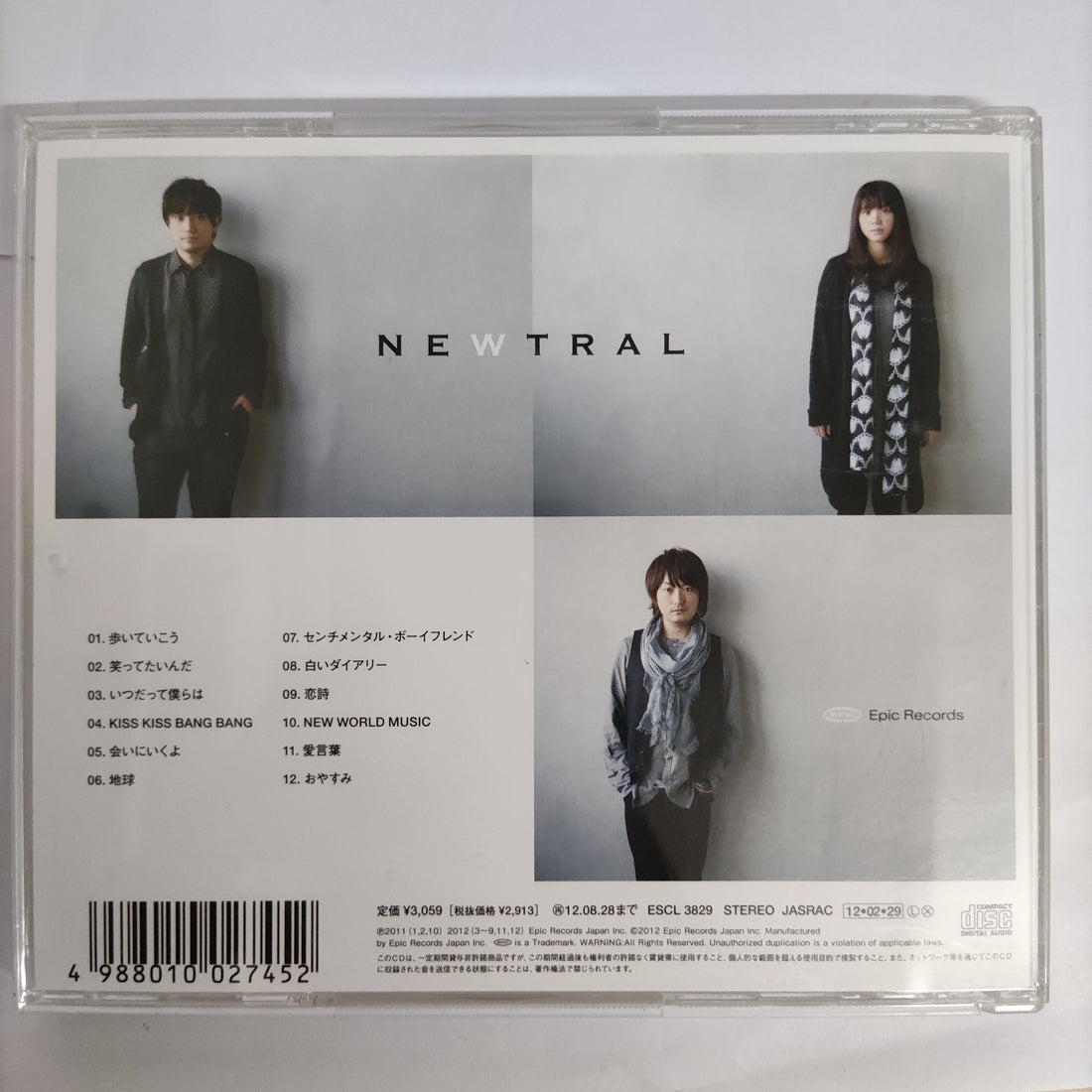 Ikimonogakari - Newtral CD VG+