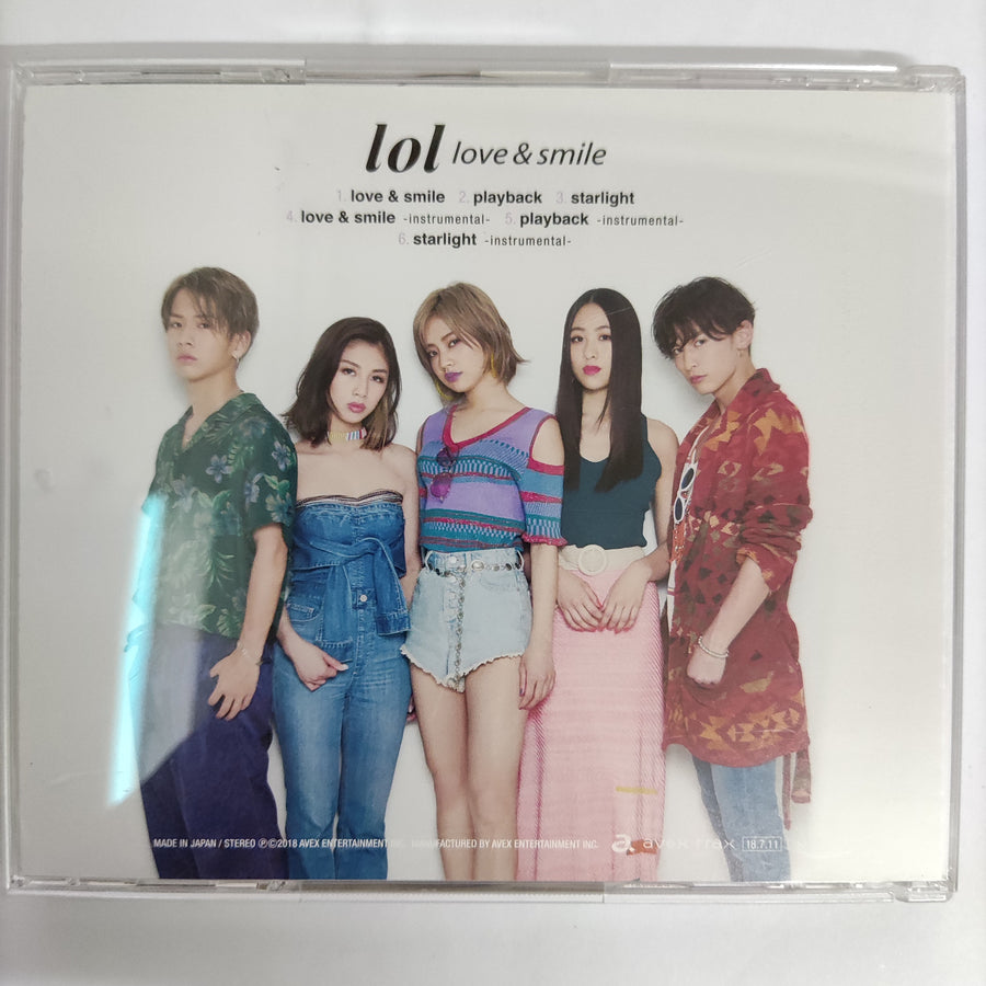 Lol - Love&Smile CD NM