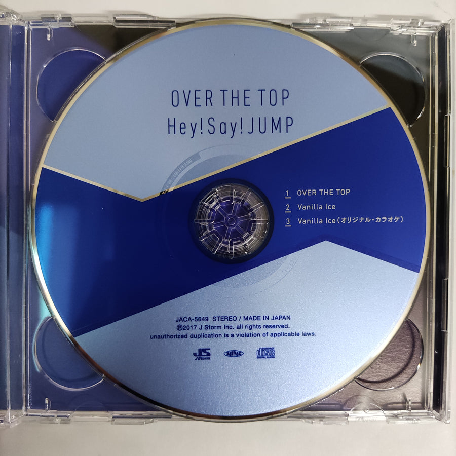 Hey! Say! Jump - Over The Top CD NM 1CD 1DVD