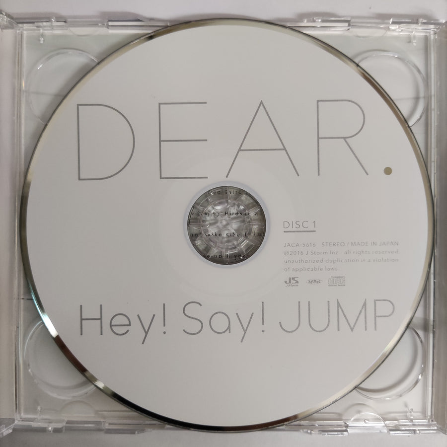 Hey! Say! Jump - Dear CD NM 2CDs