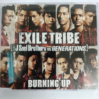 J Soul Brothers Vs Generations - Exile Tribe - Burning Up CD NM