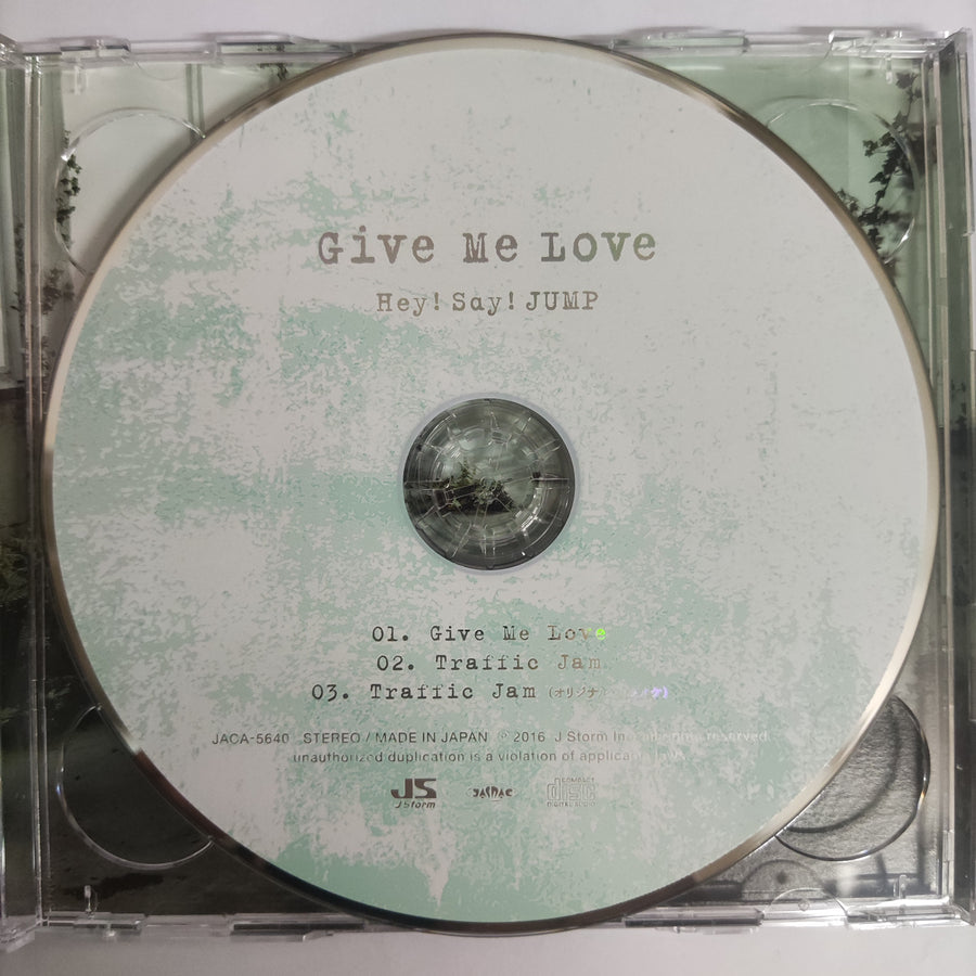 ซีดี Hey! Say! Jump - Give Me Love CD NM 1CD 1DVD