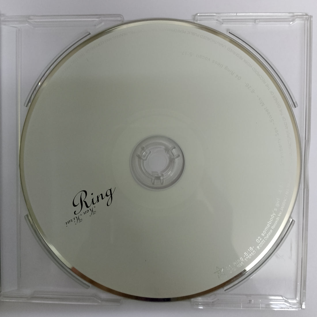 Ring CD VG+