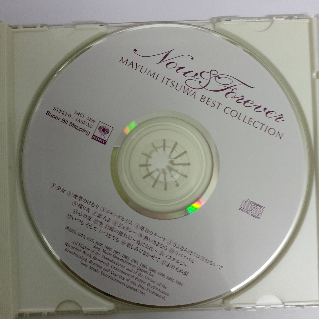 Now & Forever Mayumi Itsuwa Best Collection CD VG+