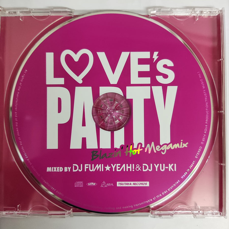 Various - Love's Party Blazin'Hot Megamix CD VG+