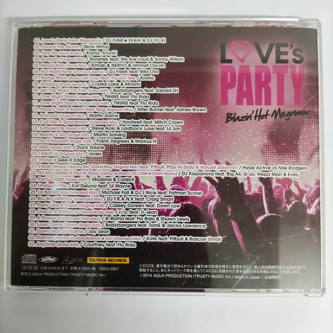 Various - Love's Party Blazin'Hot Megamix CD VG+