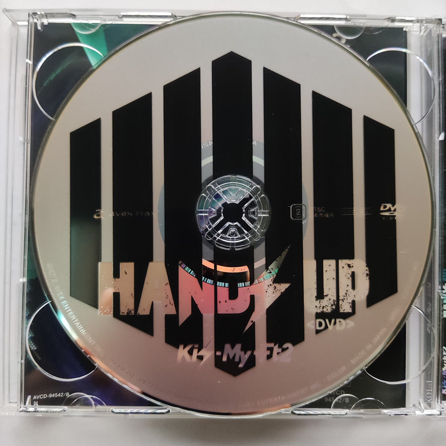 Kis-My-Ft2 - Hand Up CD VG+ 1CD 1DVD