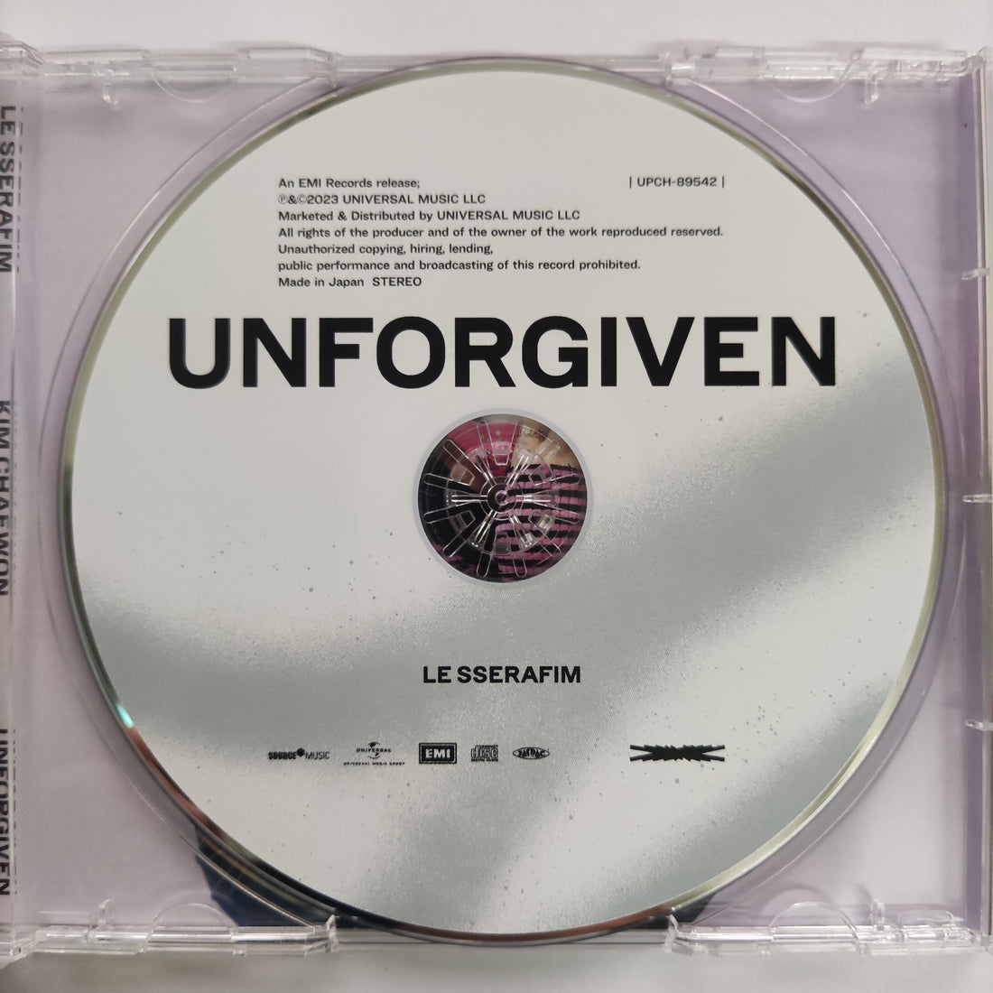 Le Sserafim - Unforgiven - Kim Chaewon CD VG+