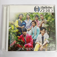 J Soul Brothers - Zero You Shine The World CD G+ 1CD 1DVD