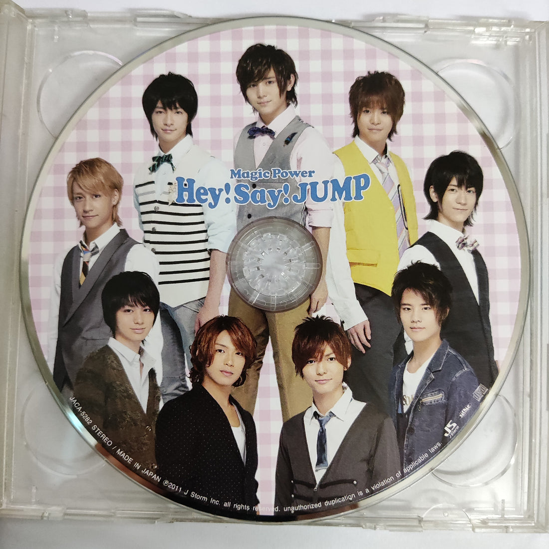 Hey! Say! Jump - Magic Power CD VG+ 1CD 1DVD