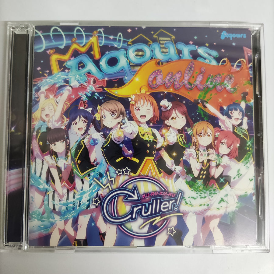 Ku-Ru-Ku-Ru Cruller - Aqours CD VG+ 1CD 1DVD