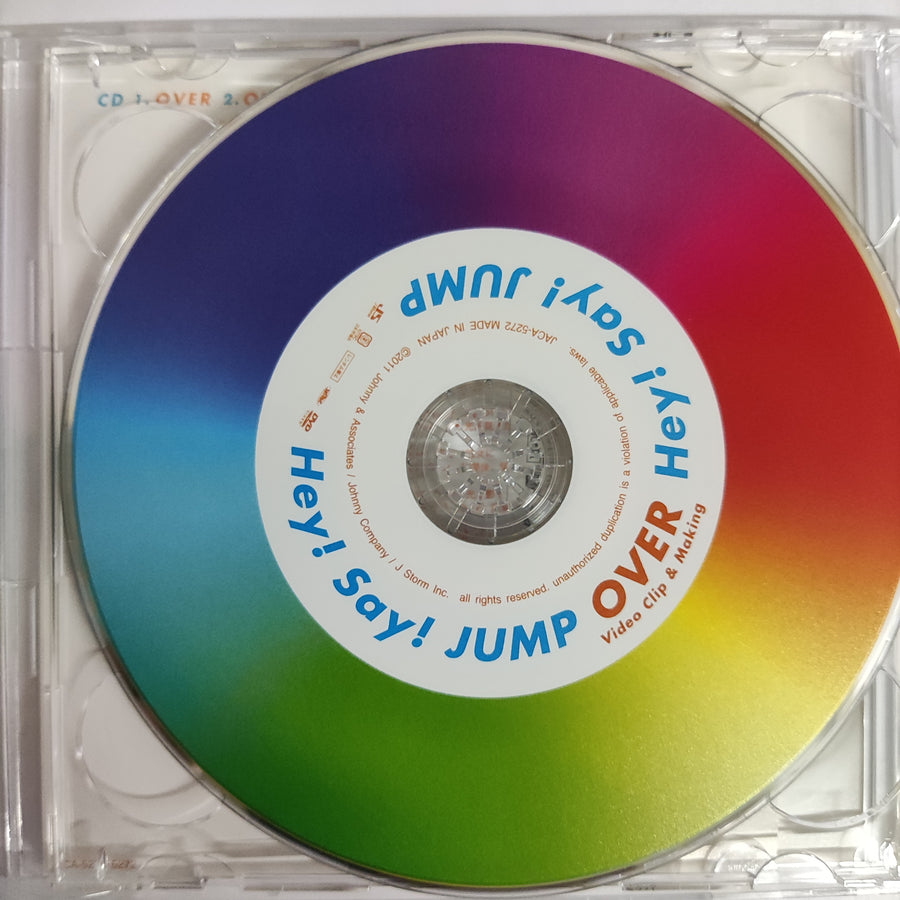 Hey! Say! Jump - Over CD VG+ 1CD 1DVD