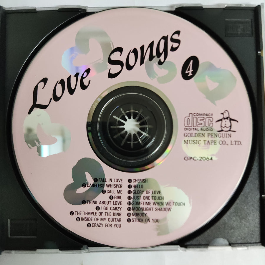 ซีดี Various - Love Songs Vol.4 (CD) (VG)