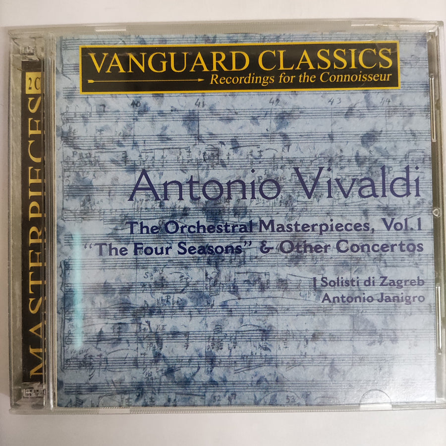 ซีดี Various - Antonio Vivaldi - Vanguard Classics Recordings For The Connoisseur Vol.1  (CD) (VG+) (2CDs)