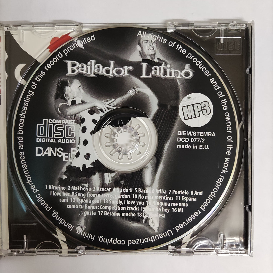 Bailador Latino (CD) (VG+)