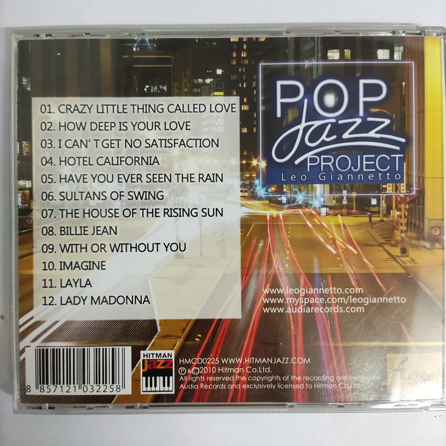 ซีดี Leo Giannetto - Pop Jazz - Project (CD) (G+)