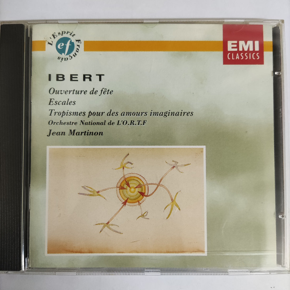 ซีดี Escales - Ibert Ouverture De Fete Escales Tropismes martinon (CD) (VG)